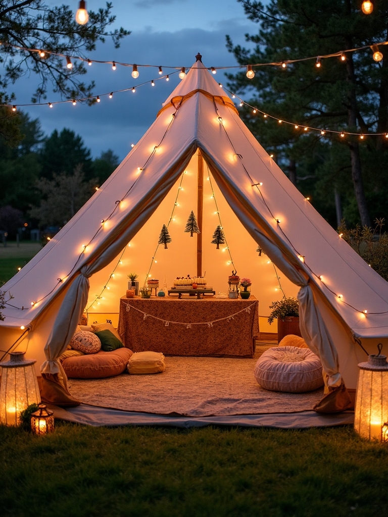 outdoor family camping fun