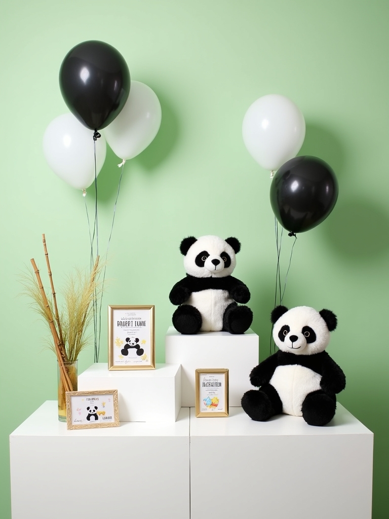 panda adoption station setup