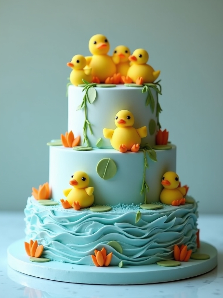 quacking ducky birthday cake deliciousness