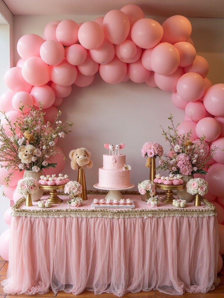 safari themed pink party