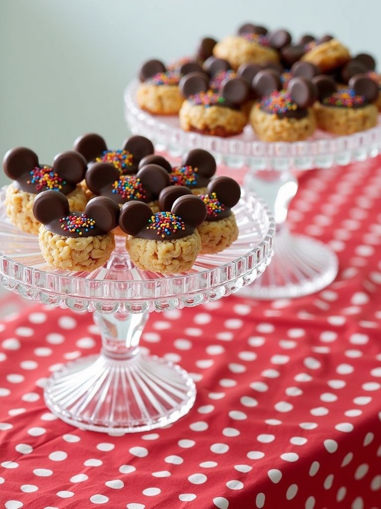 shaped mickey snack presentation ideas