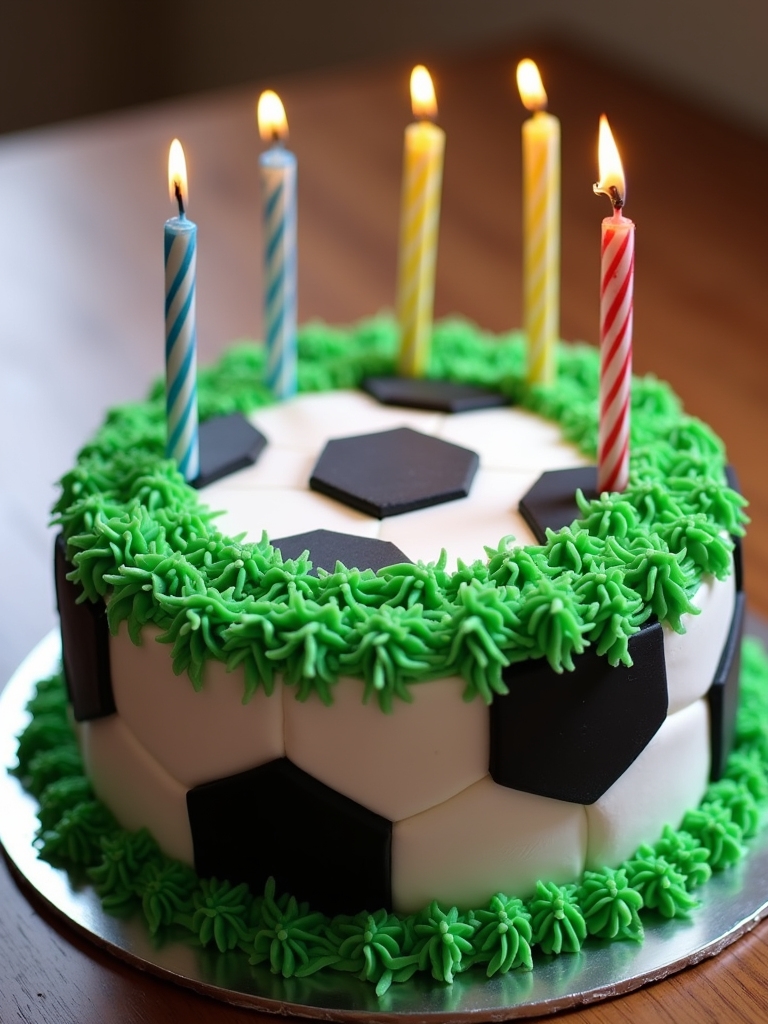 soccer cake design ideas