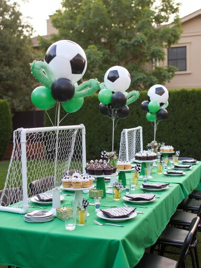 soccer themed birthday party ideas