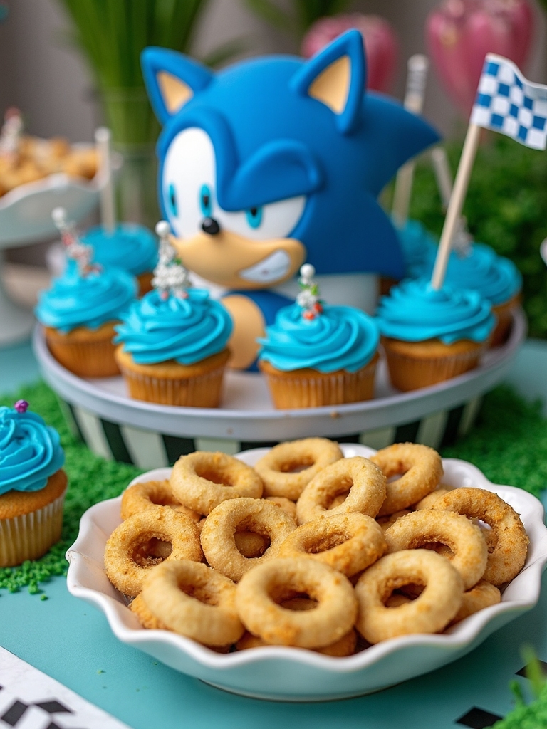 sonic themed snacks and treats