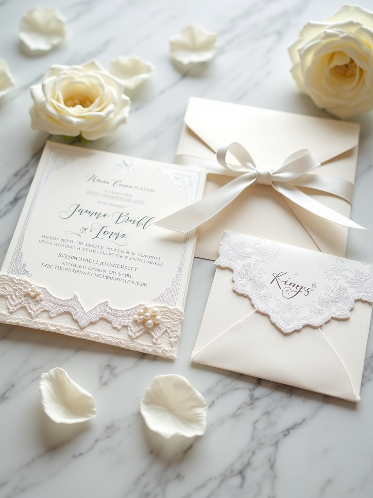 sophisticated minimalist celebratory invitation