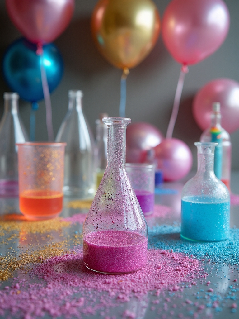 sparkly slime creation fun