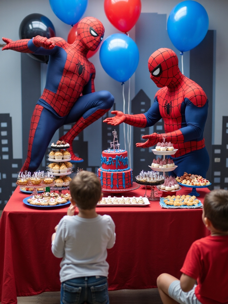 spider man fan interaction event
