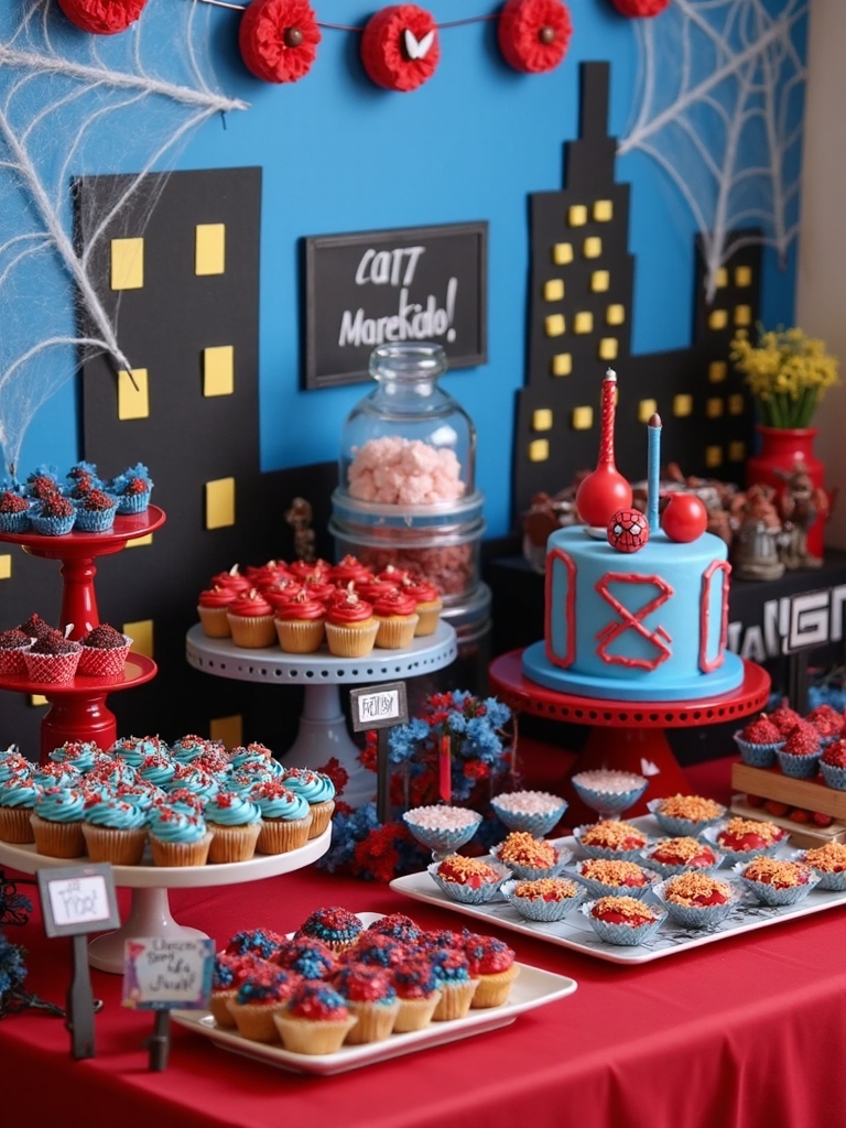 spider themed snacks and treats