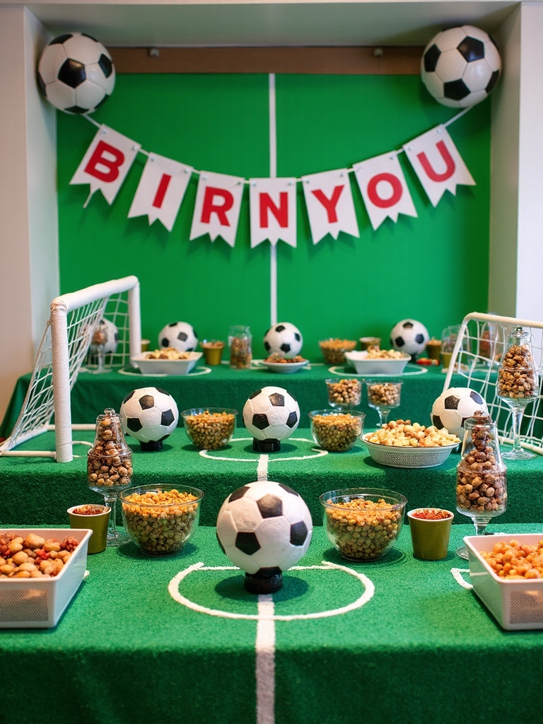 stadium themed event arrangement