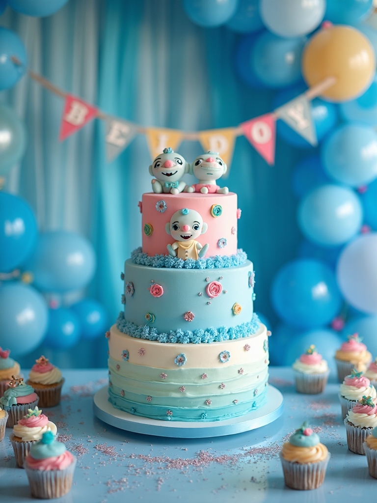 unique personalized cake design