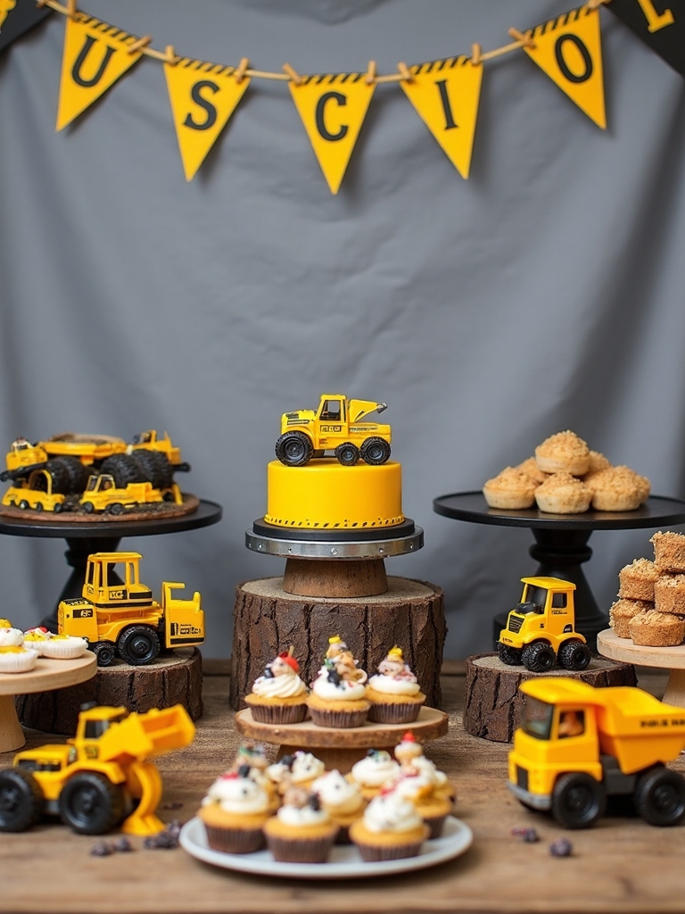 vehicle themed party favors