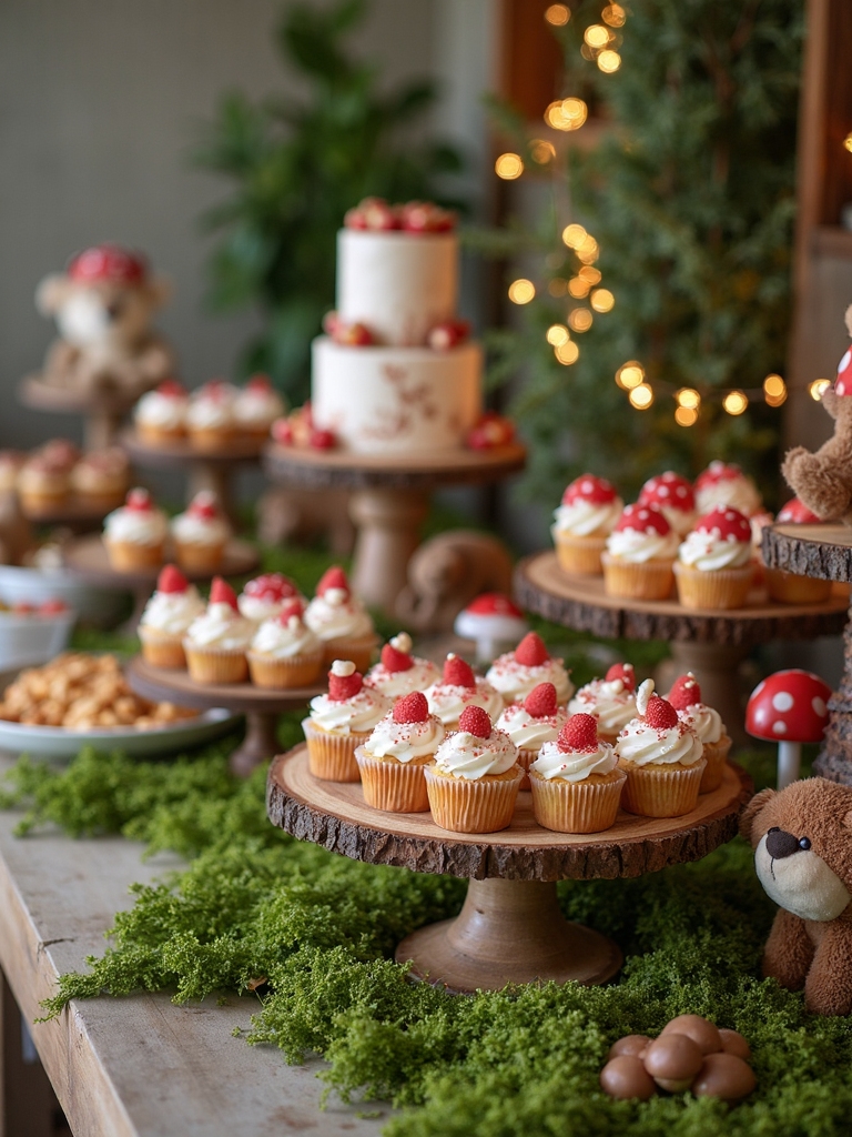 woodland creatures festive gathering