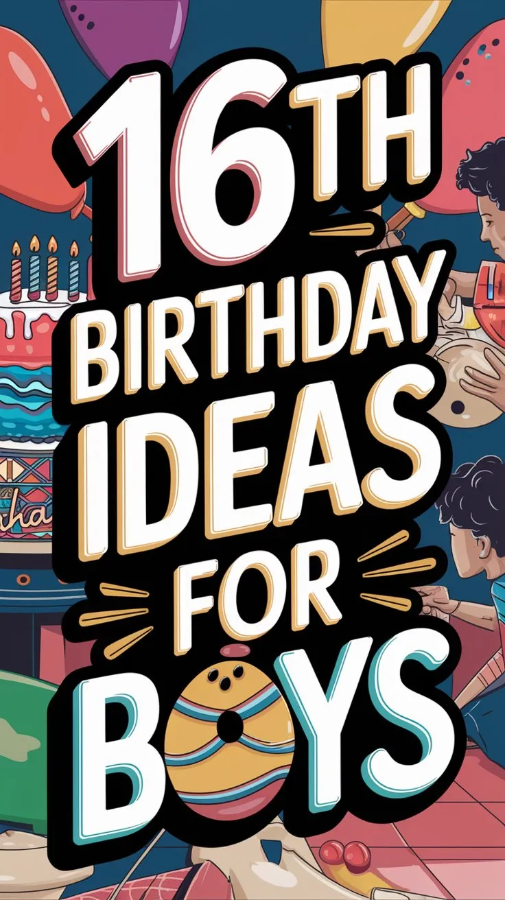 12 Real 16th Birthday Ideas for Boys (Cool Plans He Will Love)