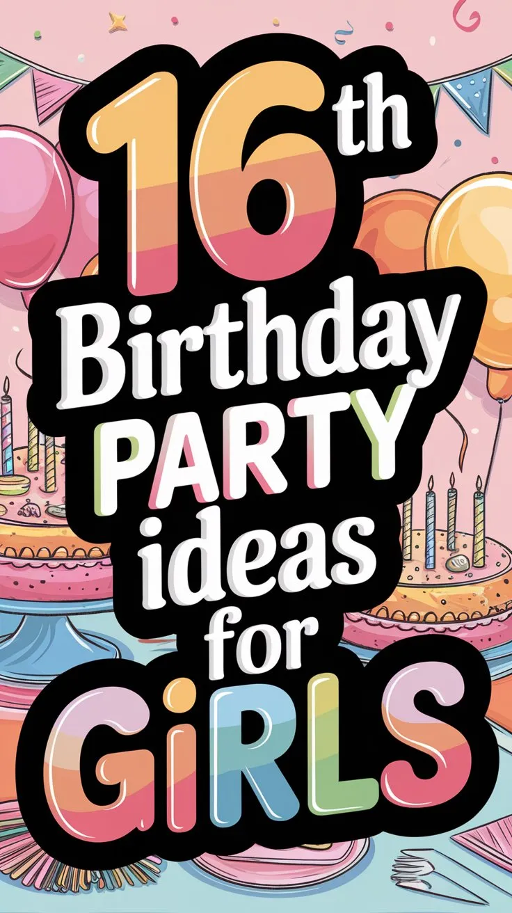 15 Real Sweet 16 Party Ideas for Girls (Teens Will Love)