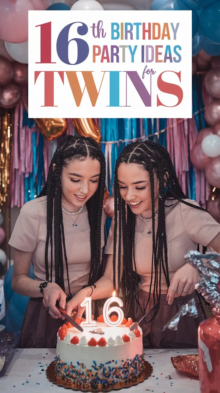 15 Sweet 16th Birthday Party Ideas for Twins: Double the Drama, Double the Fun!
