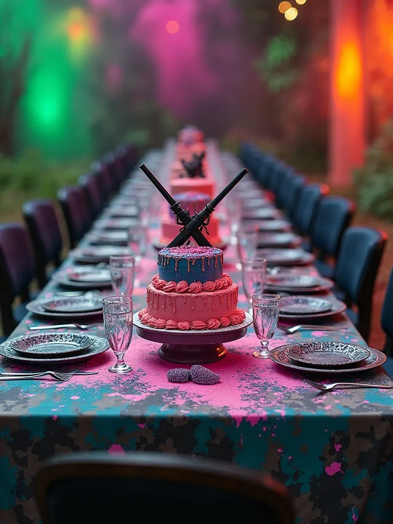 action filled paintball birthday celebration