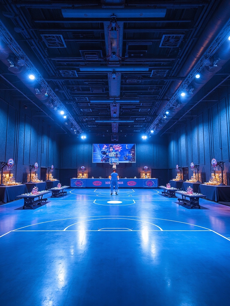 all night sports venue party