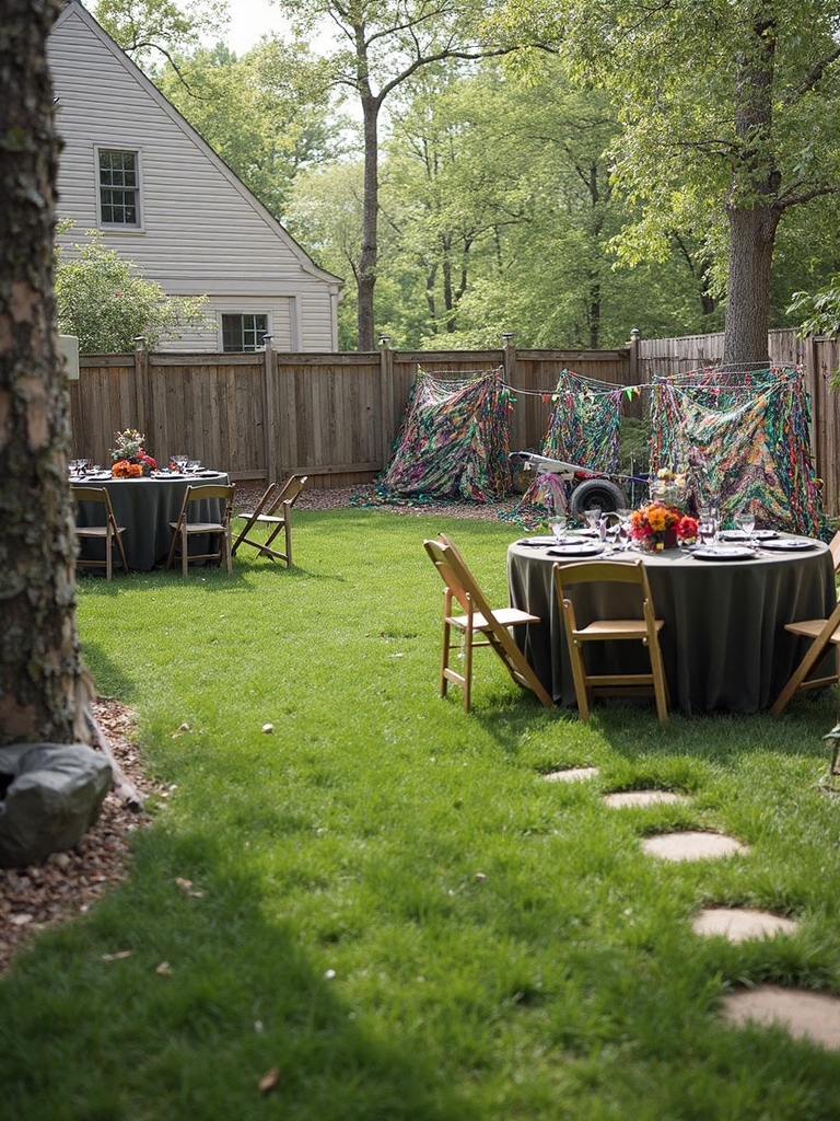 backyard paintball birthday party