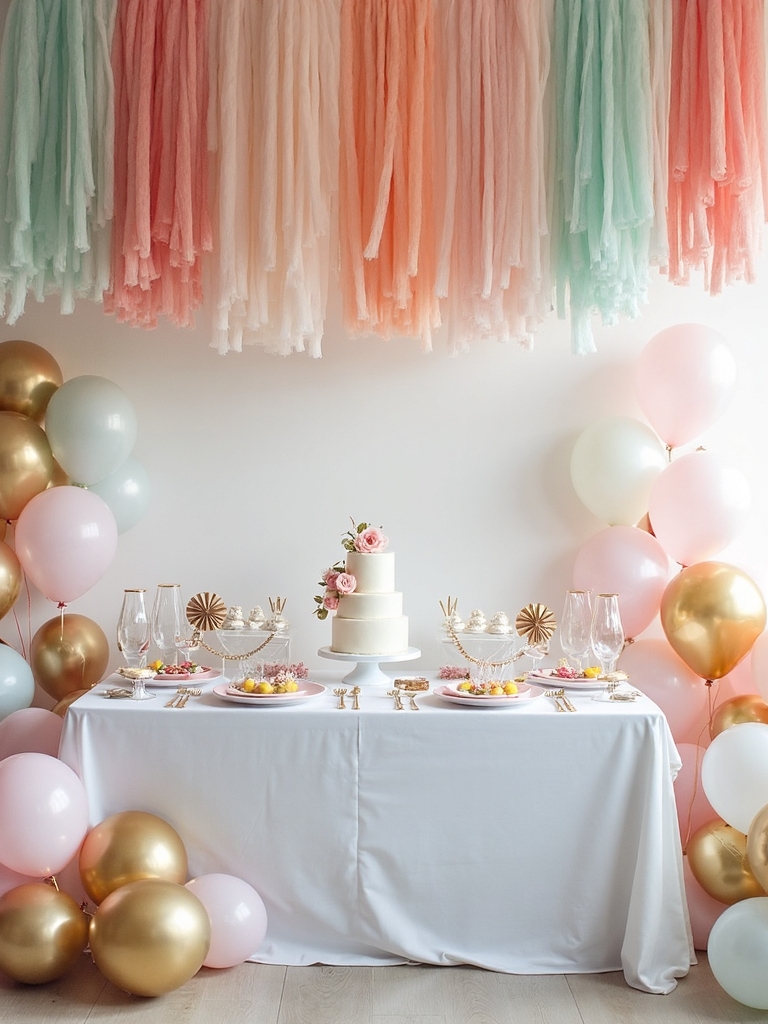 boho chic tassel garland decor