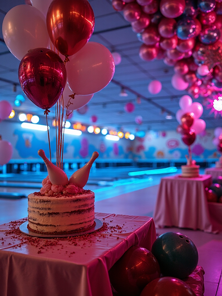 bowling league birthday party