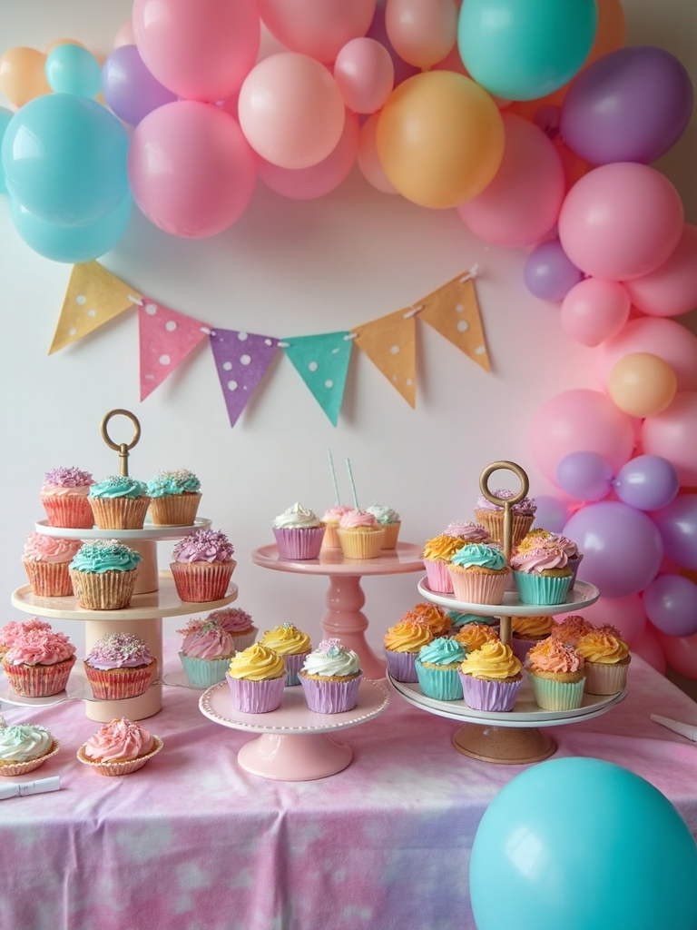 colorful diy tie dye party