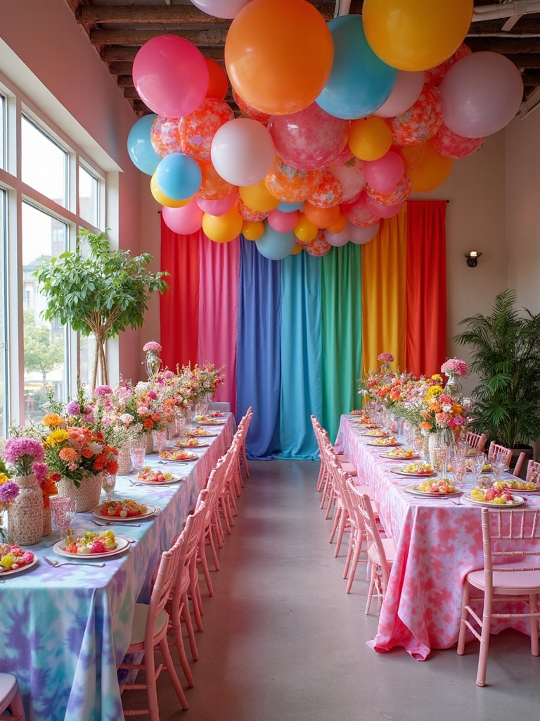 colorful fabric art project