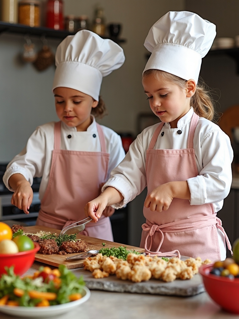 cooking competition twins culinary teamwork
