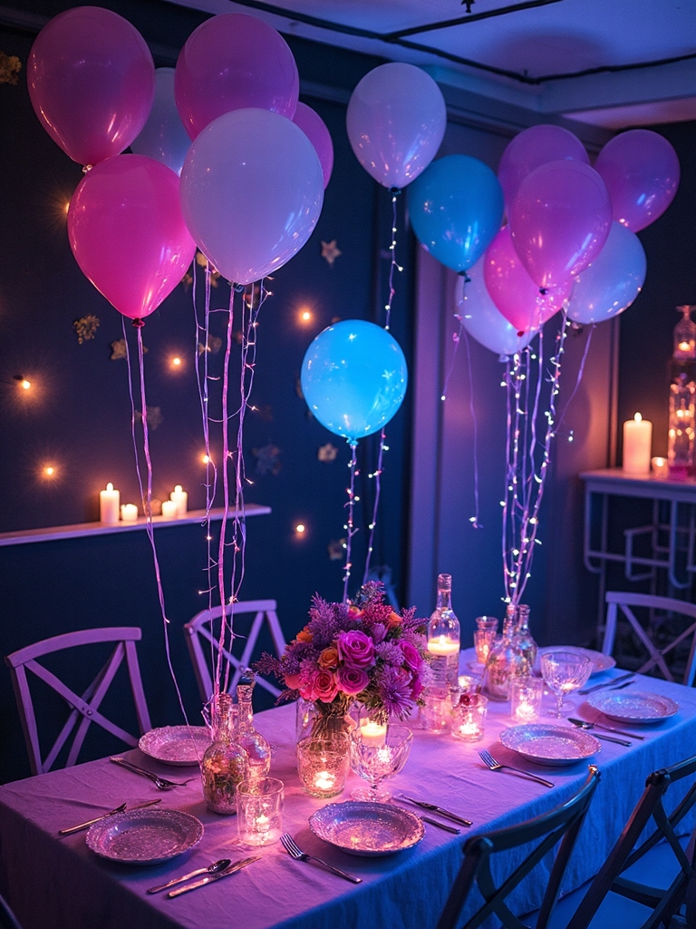cosmic themed celebration event