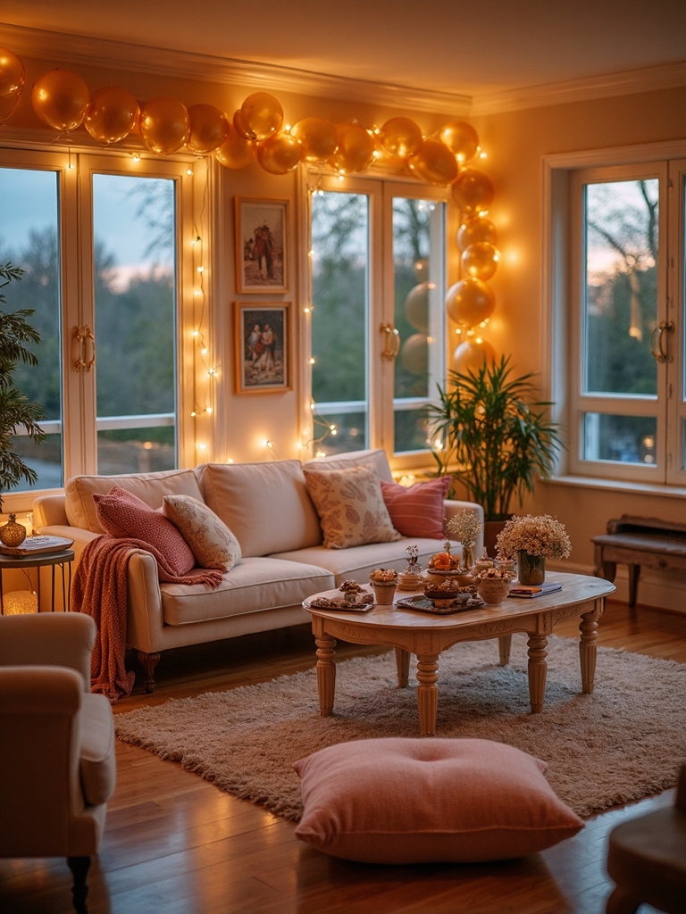 cozy homemade birthday party ideas
