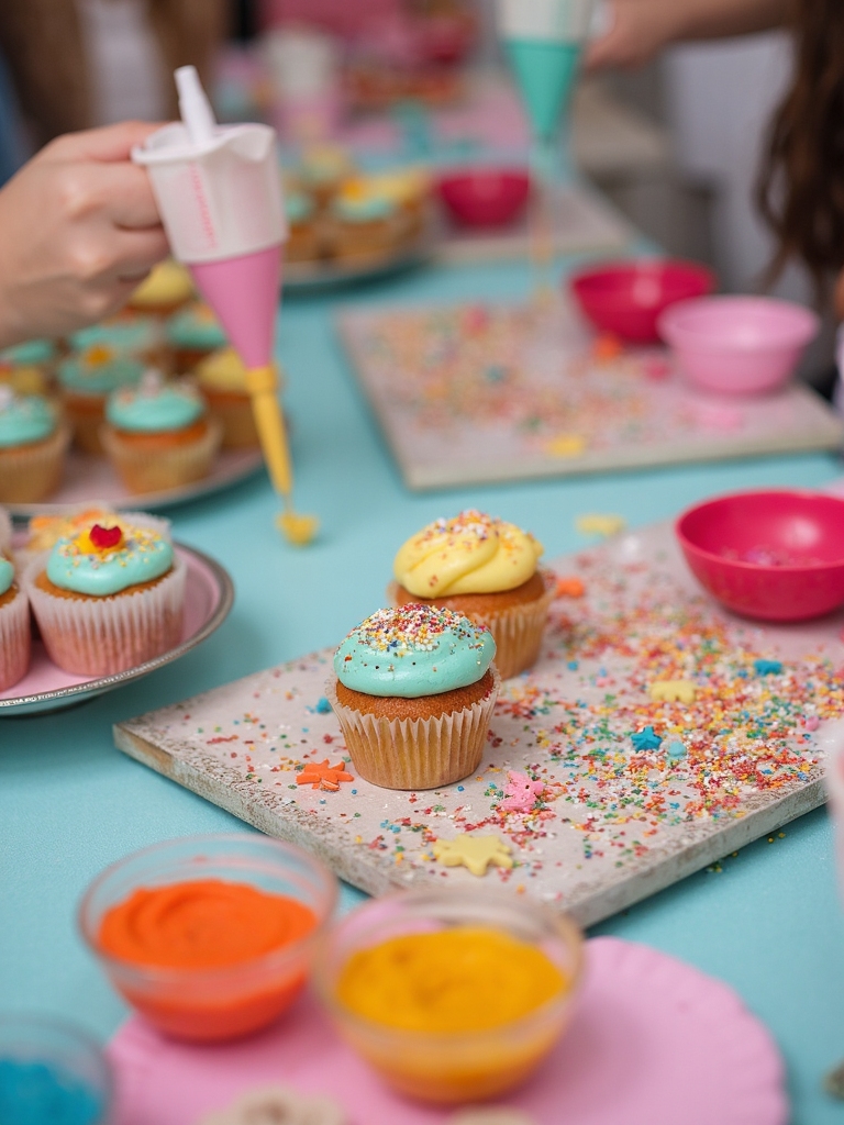 cupcake decorating contest announcement