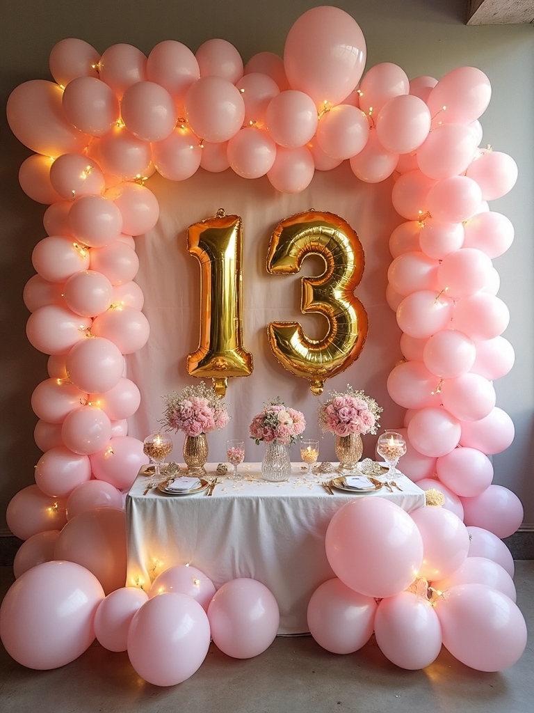 customizable birthday number backdrops