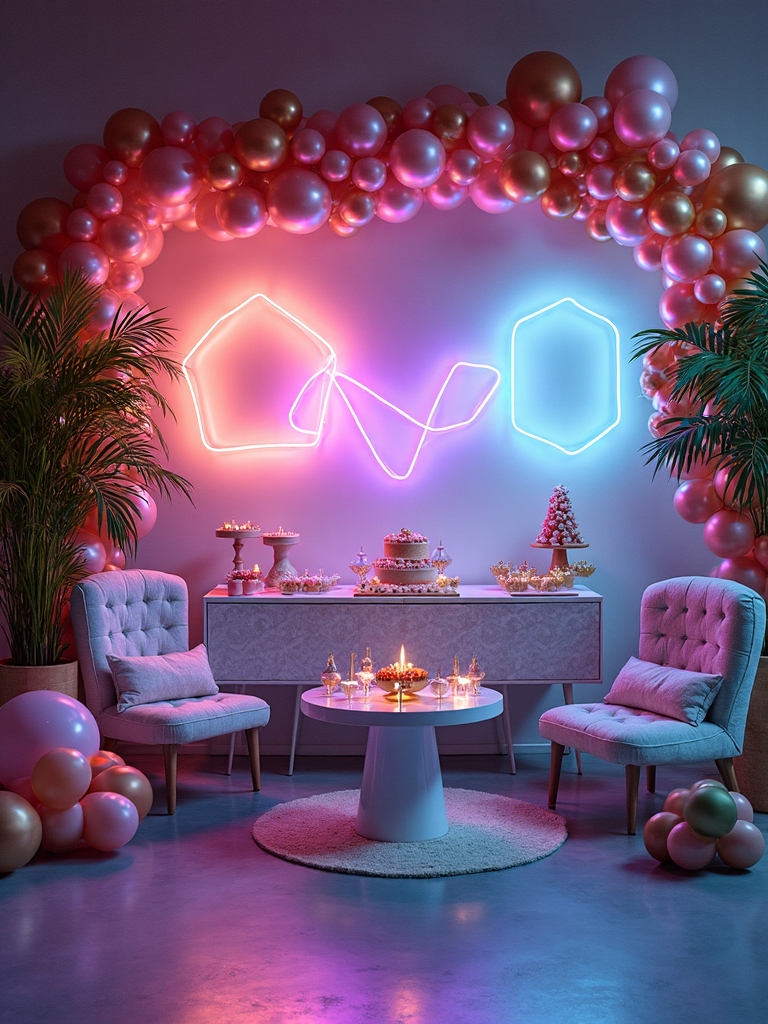 customizable dazzling mesmerizing geometric led lights