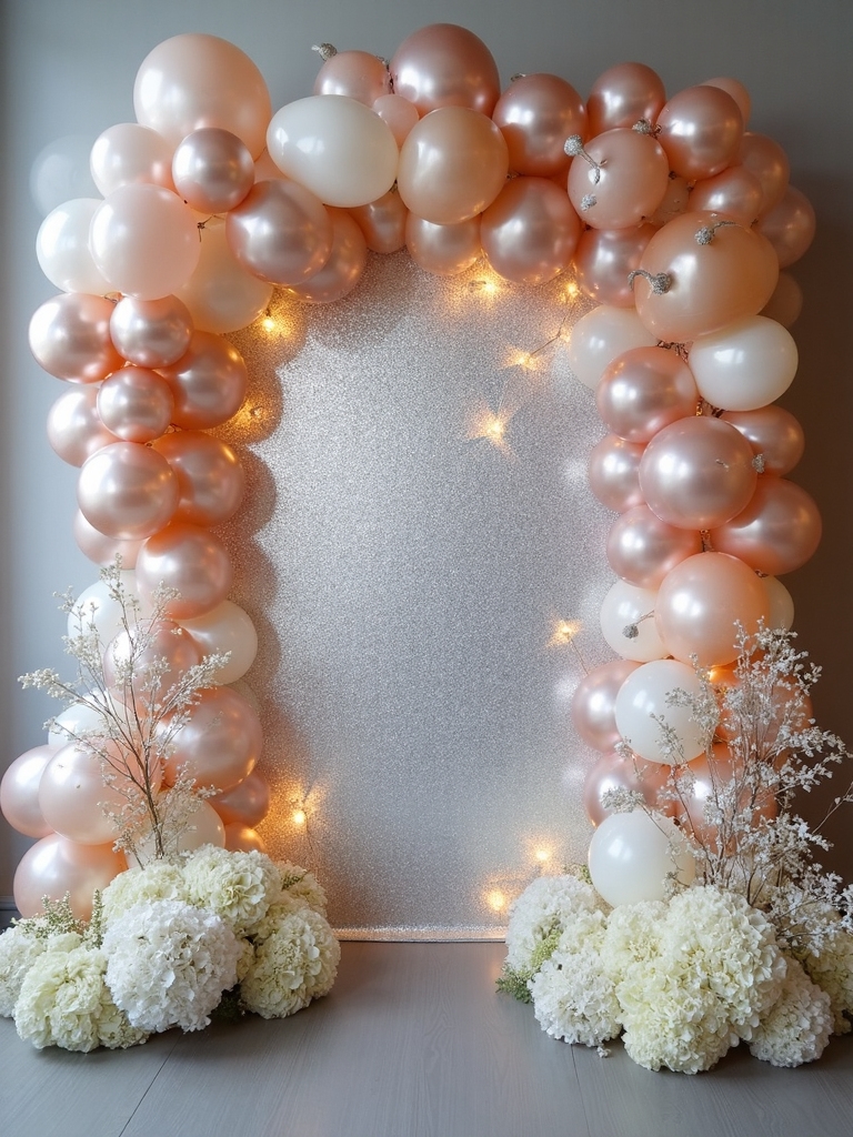dazzling sequin photo backdrop
