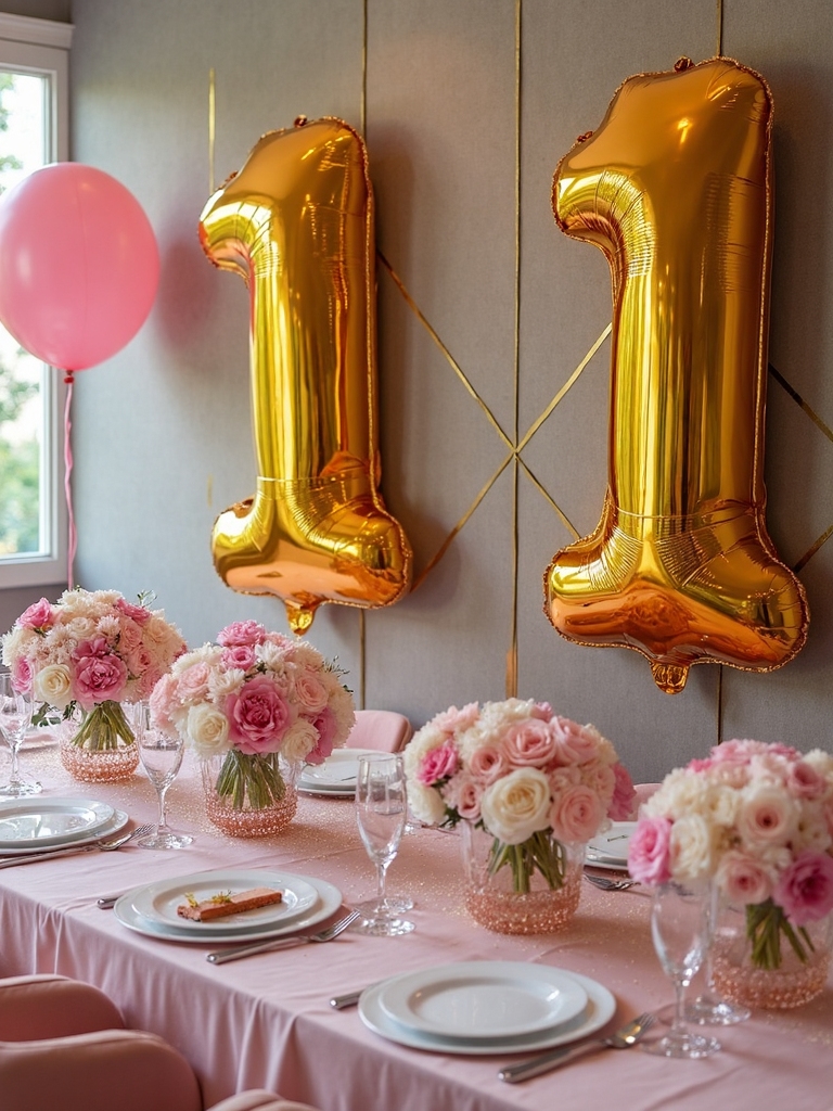 decorative statement for eleven