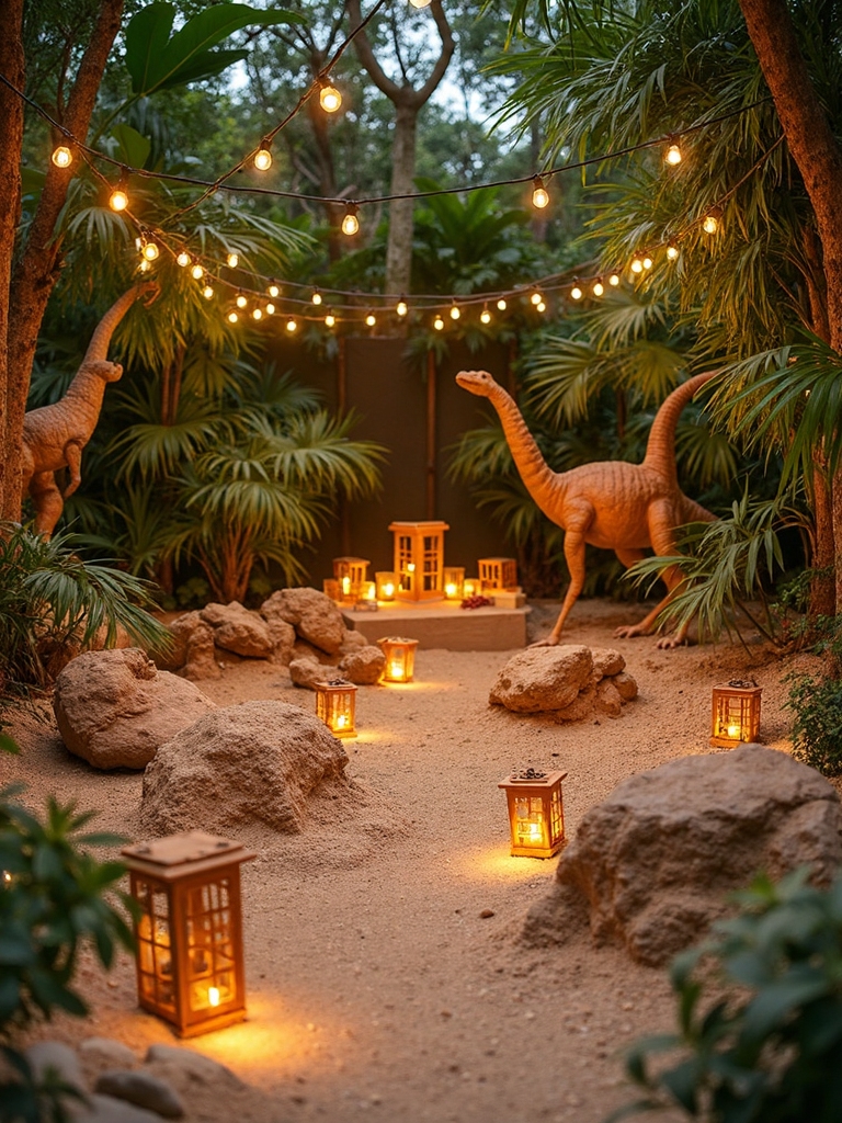 dinosaur excavation party adventure