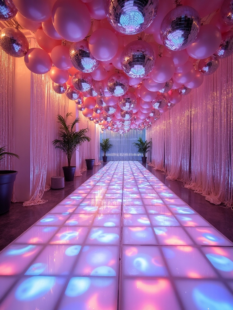 disco themed dance celebration