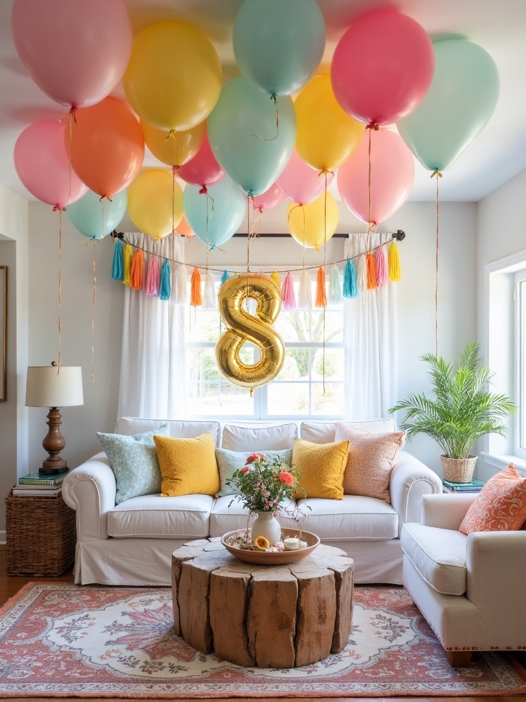diy 8th birthday decorations