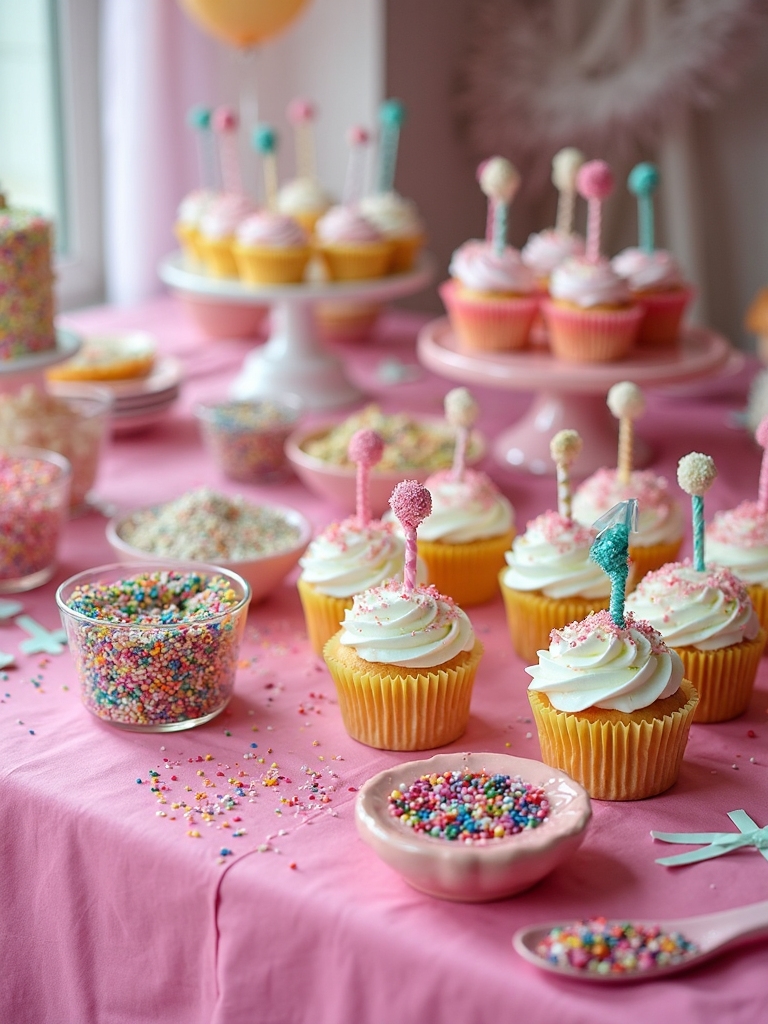 diy dessert decorating station