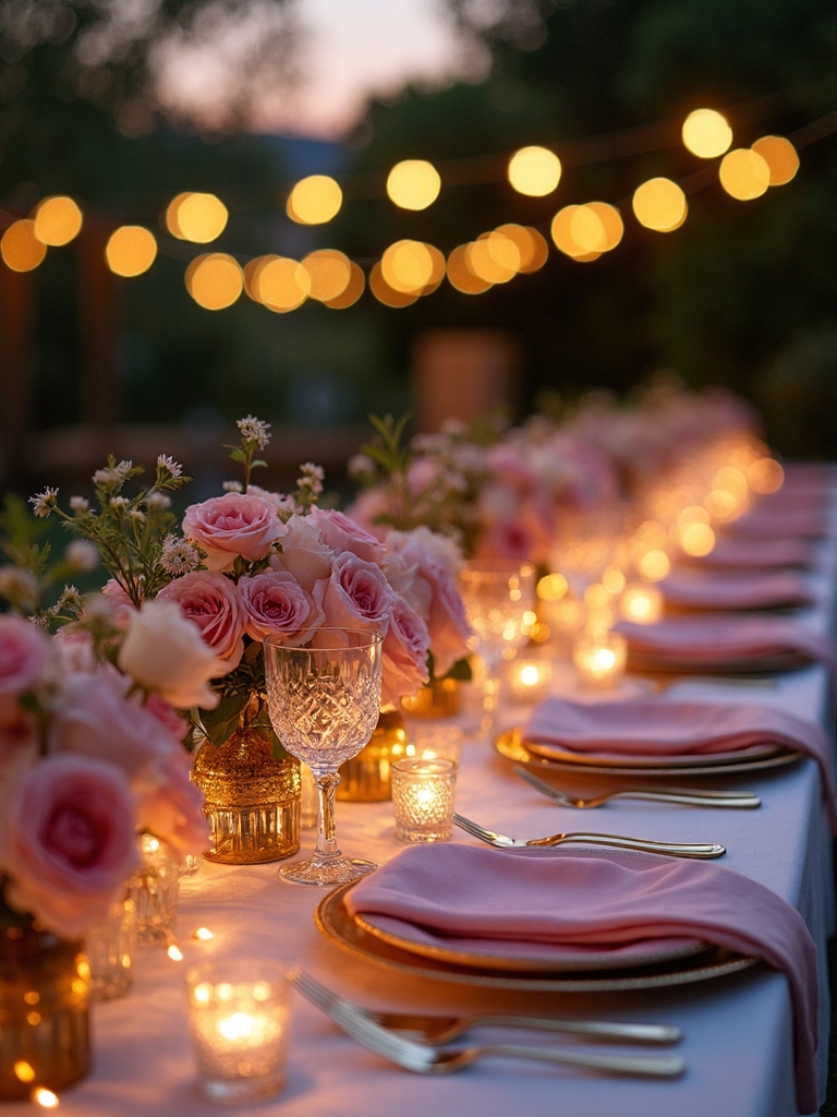 enchanted outdoor dining experience