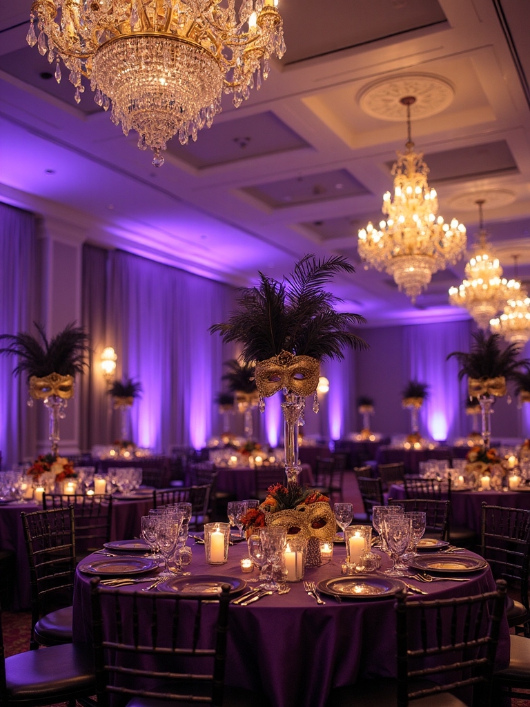 enchanting mystery masquerade elegant celebration