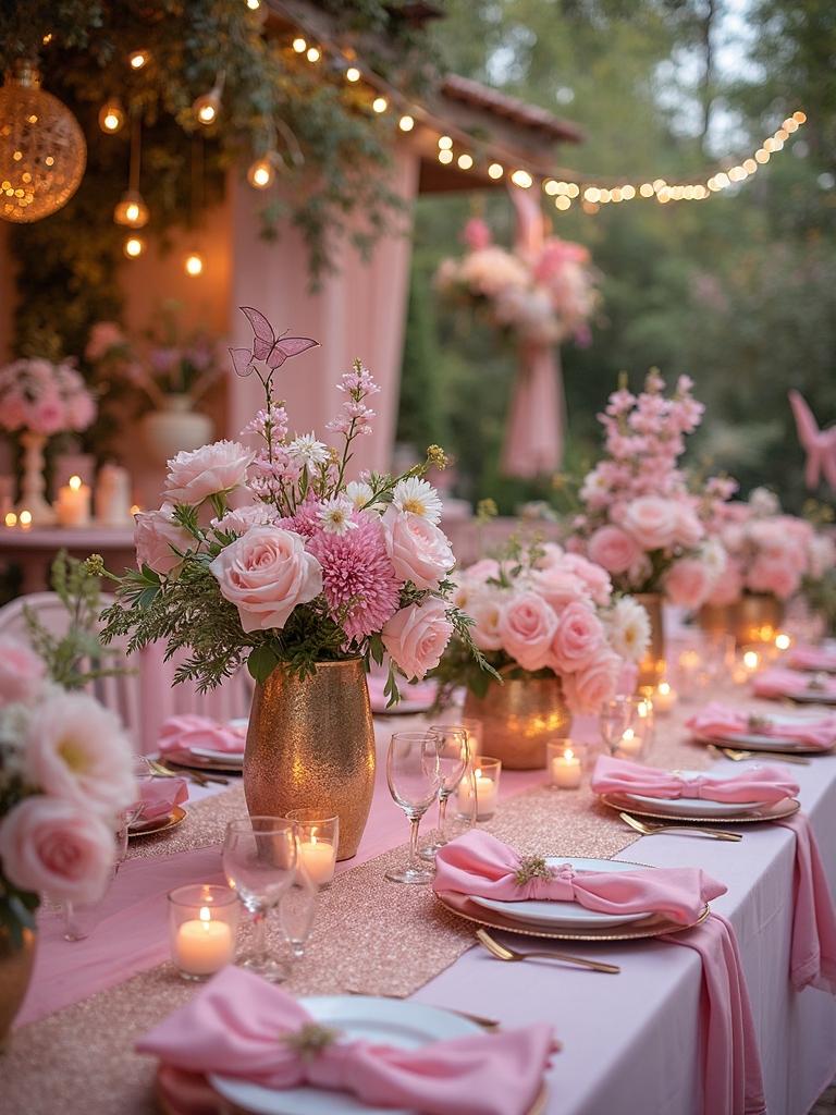 enchanting outdoor butterfly celebration