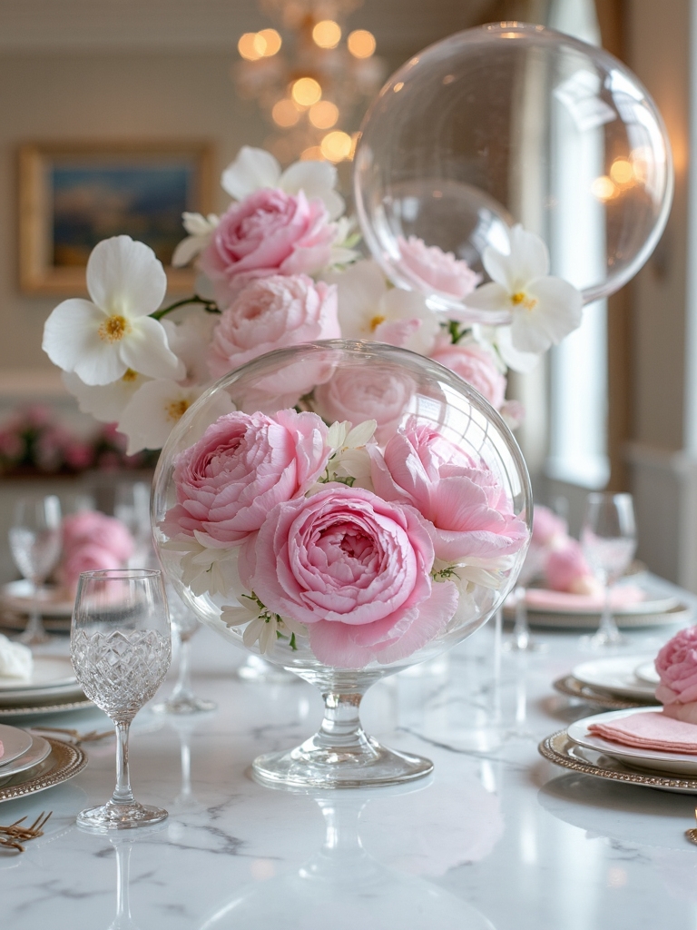 enchanting suspended floral celebrations