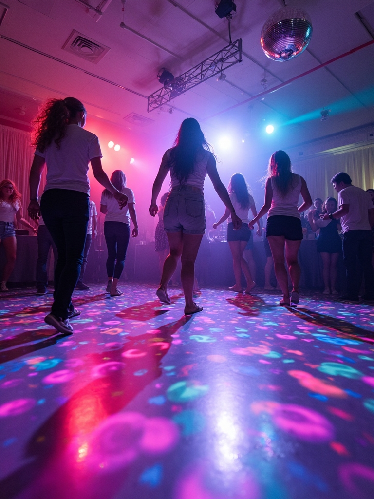 energetic competitive dance party experience