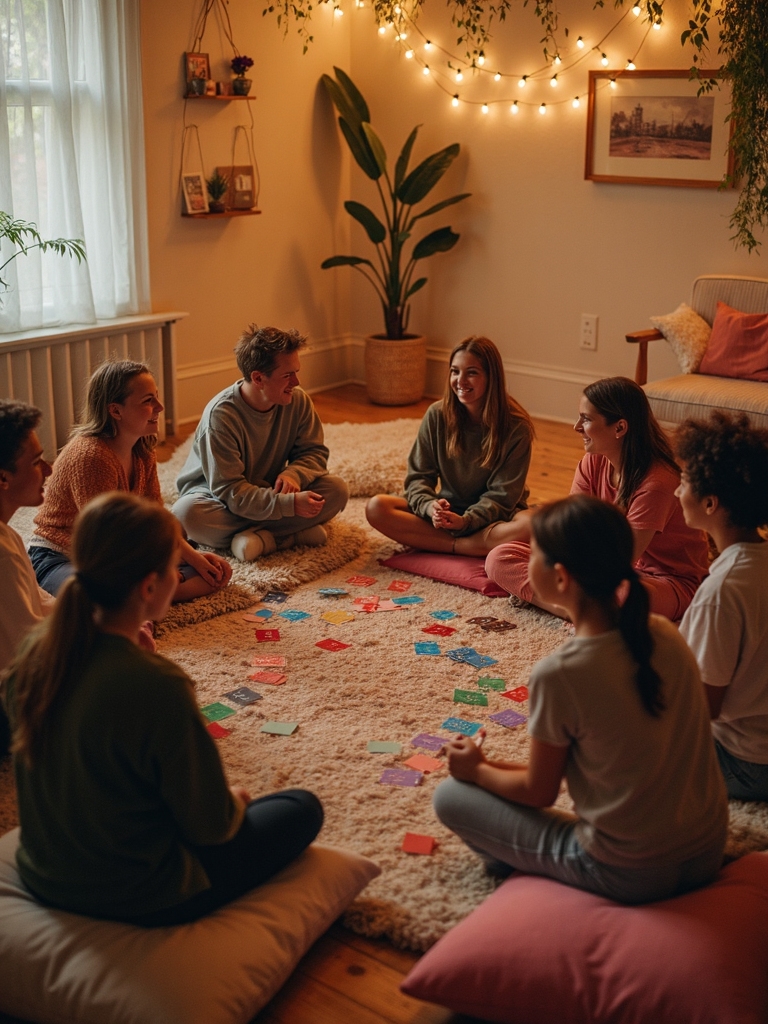 entertaining story sharing game for teens