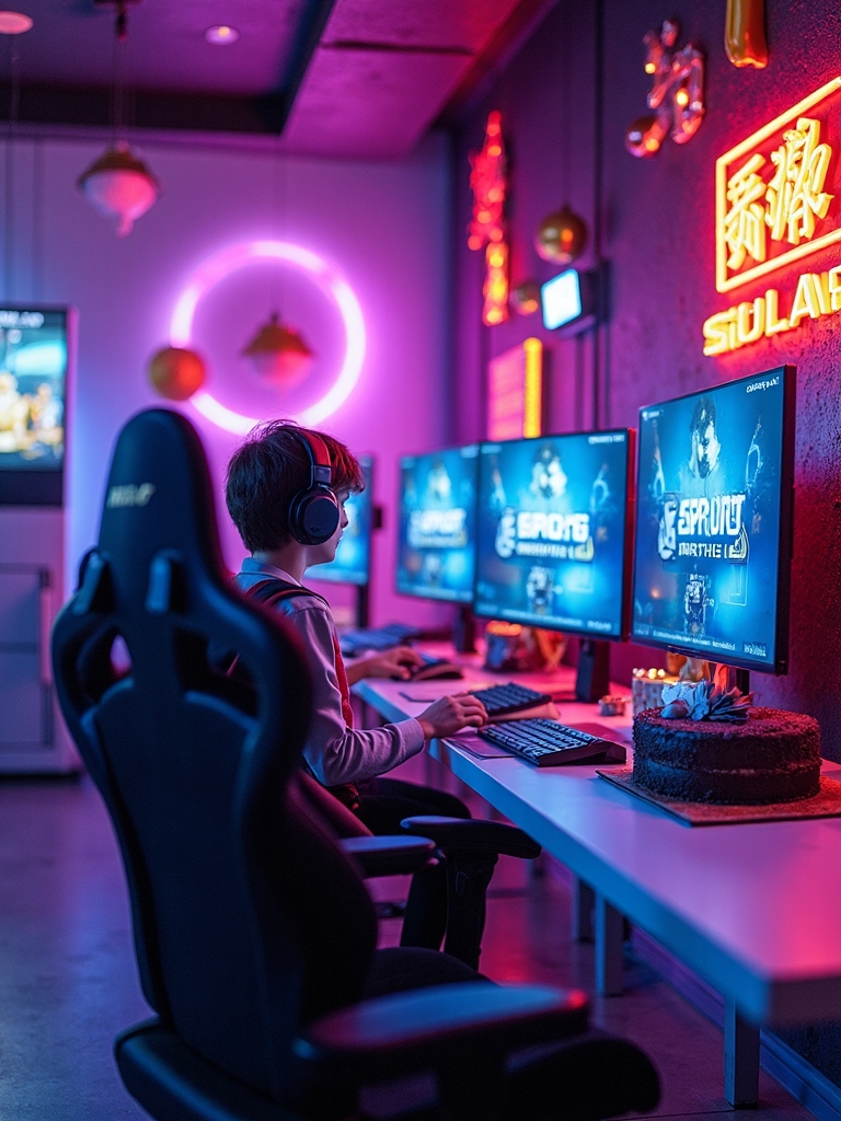 esports tournament birthday celebration