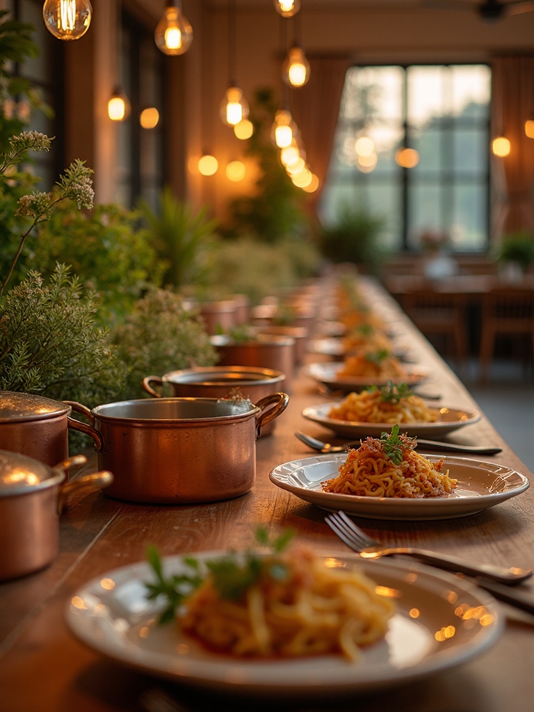 exclusive culinary birthday dinner party