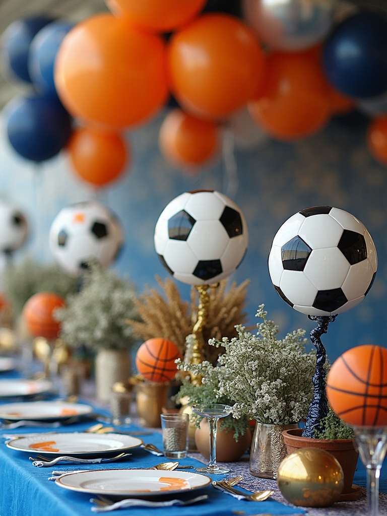 festive sports tournament birthday celebration