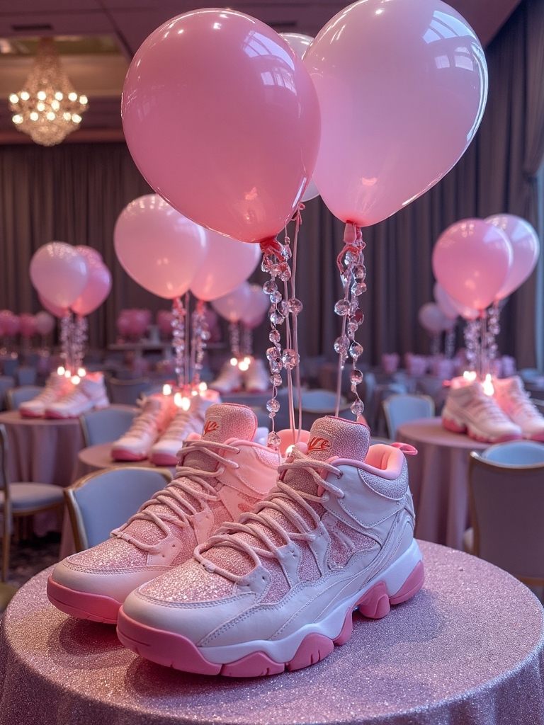 glamorous comfortable sneaker themed unforgettable celebration