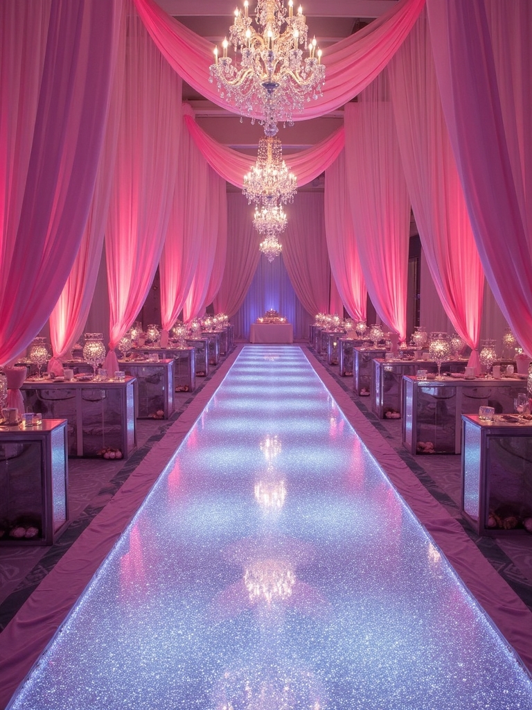 glamorous fashion show party extravaganza