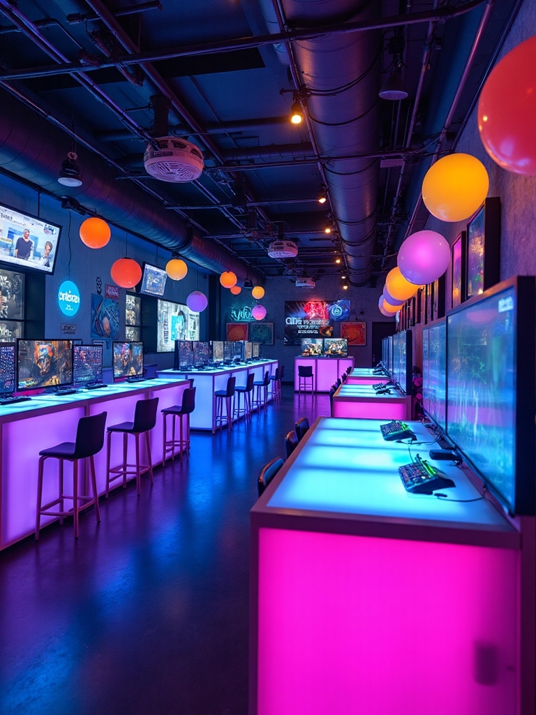 glow in the dark party fun